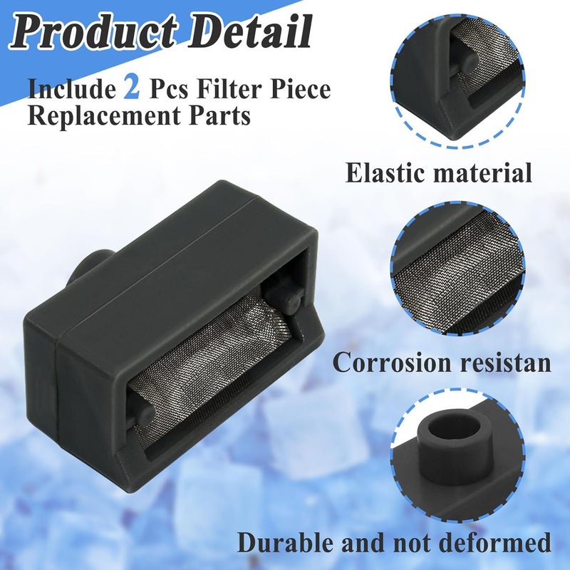 Ebrmeiwo 10Pcs Filter Piece Replacement Parts, Fits Ice Maker OPAL01GENSS,OPAL01GENKT, etc - Image 5